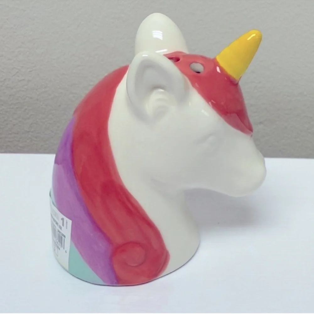 3 for $15 SALE Target Bullseye Playground Ceramic Unicorn Shaped Sprinkle Shaker